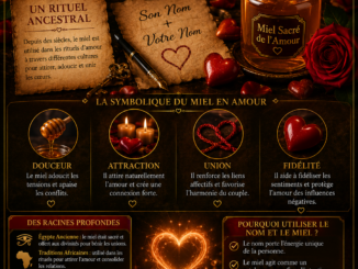 rituel d'amour avec le miel
