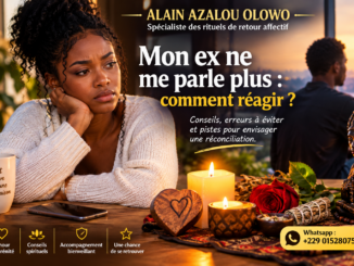 Alain Azalou Olowo présente des conseils spirituels pour traverser une rupture amoureuse